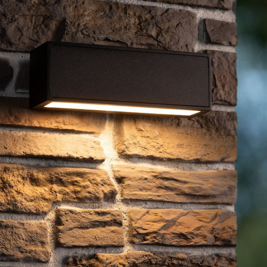 Lucide Lightning Sutton Wall Mounted Solar Light with Motion Sensor IP54