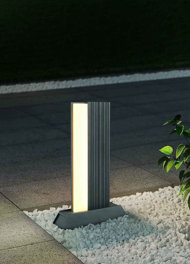Trio Lighting Solar Light Floor Column 11W 1150lm with Warm White Light 3000K IP65 31cmx16.5cmx50cmcm