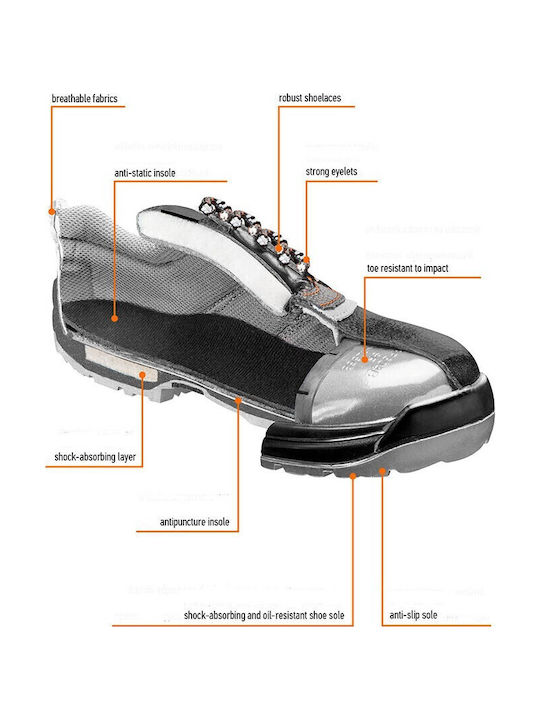 Neo Tools Boots Safety S1P with Certification P