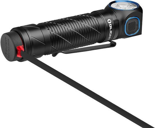Olight Επαναφορτιζόμενος Φακός Κεφαλής LED IP68 με Μέγιστη Φωτεινότητα 3000lm Perun 3