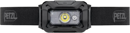 Petzl Rechargeable LED Headlamp IP67 with Maximum Brightness 475lm Aria