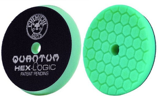 Chemical Guys BUFX113HEX5 Σφουγγάρι Γυαλίσματος Πράσινο 140mm