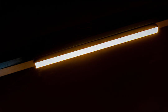 Lucide Premium Linial Glyx Траковата Осветителна Система 1-кръгова 1xled Сив Желязо 55903 12 08