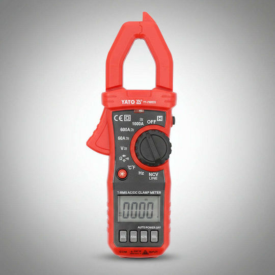 Yato Измерване На Клещи T RMS AC DC 10mA-1000A