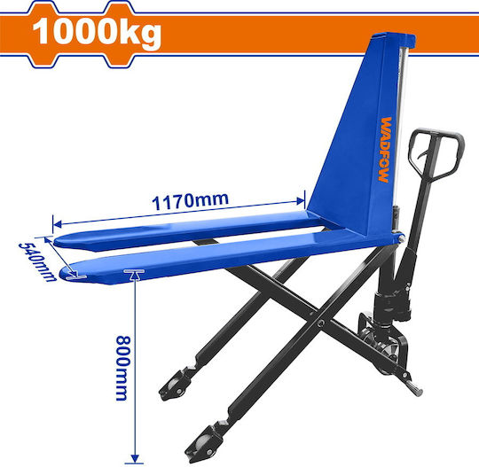 Wadfow Palettenwagen for Load Weight up to 1t