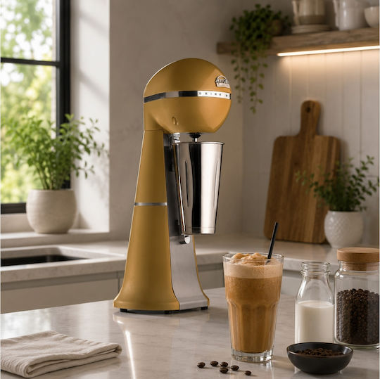 Artemis Commercial Coffee Frother A-2001 Colour Gold 350W with 2 Speeds