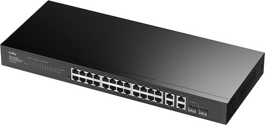 Cudy GS1028ES2 Managed L2 Switch with 26 Gigabit (1Gbps) Ethernet Ports and 2 SFP Ports