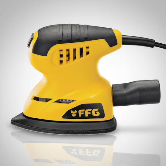 FFG MS 125 Easy Τριβείο Δέλτα Χούφτας 125W με Σύστημα Αναρρόφησης