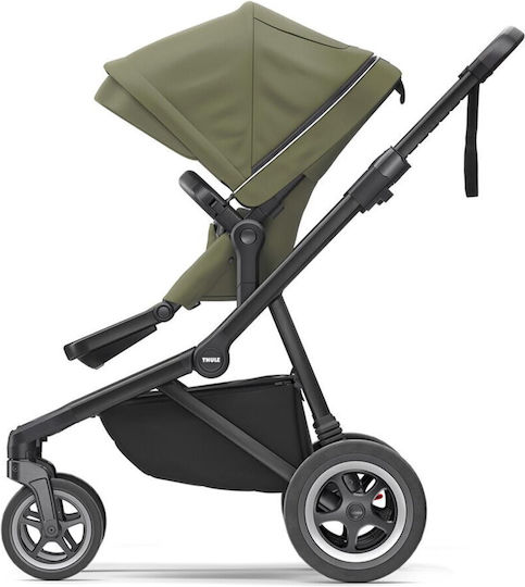 Thule Sleek Reglabil Cărucior pentru Copii Potrivit pentru Nou-Născuți Verde