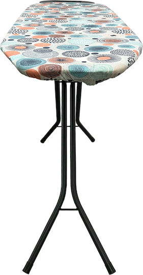 Daisy Bügelbrett Für Dampfbügeleisen Zusammenklappbar Bunt 141x38x94cm