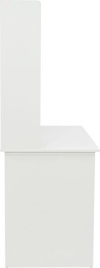 Детско бюро с библиотека Бяло 120x60x162.5cm