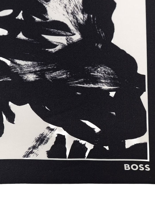 Boss Γυναικείο Φουλάρι Μαύρο