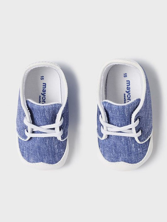 Mayoral Βρεφικά Sneakers Αγκαλιάς Μπλε Mayoral Βρεφικά Sneakers Αγκαλιάς Μπλε