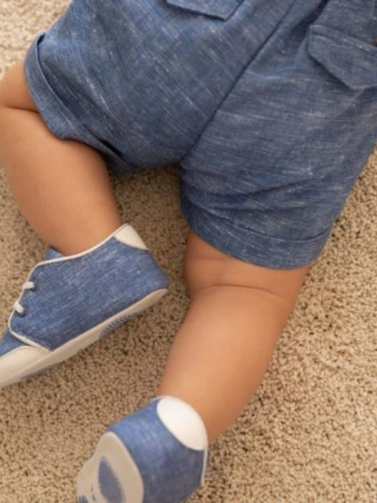 Mayoral Βρεφικά Sneakers Αγκαλιάς Μπλε