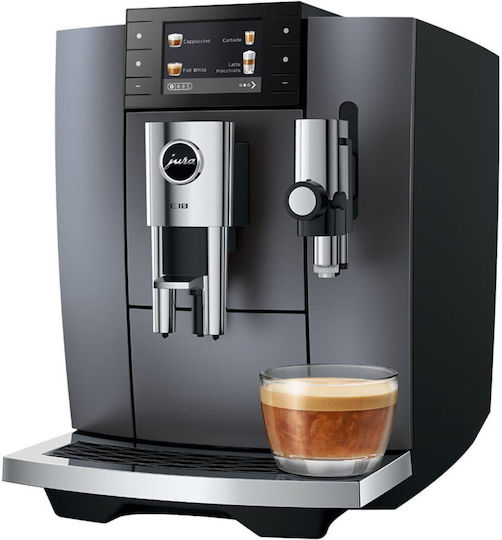 Jura Αυτόματη Μηχανή Espresso 1450W Πίεσης 15bar για Cappuccino Γκρι 2146192