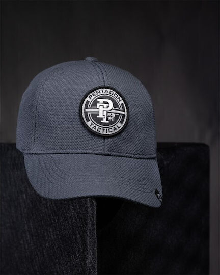 Pentagon Cluster Mesh BB Cap Hunting Hat Wolf Grey