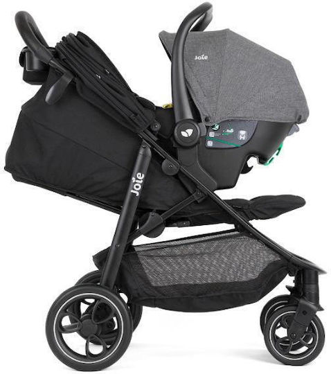 Joie Litetrax 4 Καρότσι Μωρού Kατάλληλο για Nεογέννητο Μαύρο
