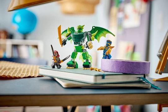 LEGO Ninjago Lloyd Dragon Robot Bătălie Pentru 6+ Ani 81 Bucăți