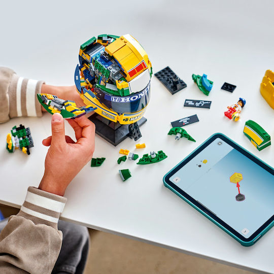 LEGO Ediții Formula 1 Casca Ayrton Senna pentru 14+ Ani 931 buc