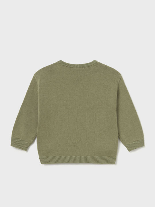 Kids Long-Sleeved Sweater Green