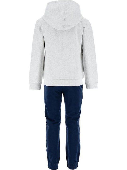 Kinder Sweatpants Set Mit Jacke Grau Melange