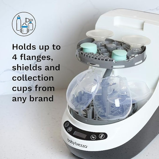Baby Brezza Стойка за помпа за кърма – Резервна кошница Bottle Washer Pro
