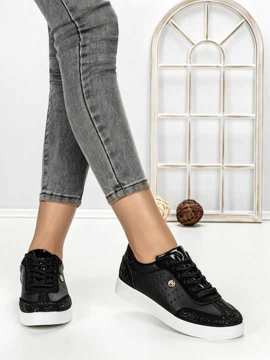Adidași Flatforms Pentru Femei Negri