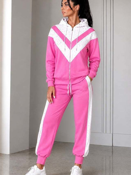 Set Damen Jogginghosen Pink