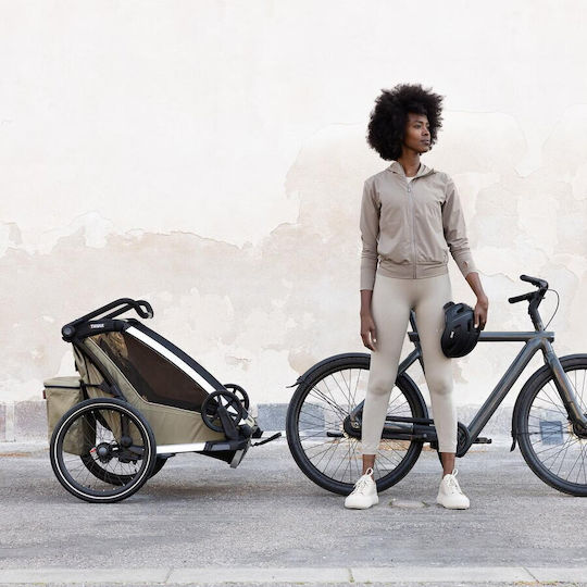 Thule Multisport Cărucior Single Thule Chariot Cross 2 Khaki Estompat