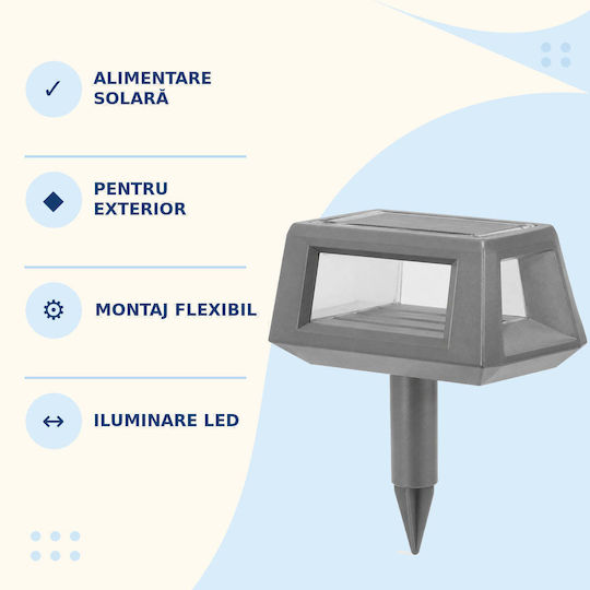 Lampă solară cu senzor de mișcare