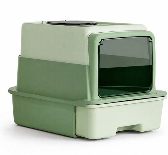 Toaletă pentru Pisici Verde