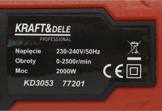 Pachet pentru fierăstrău alternativ 2000w + lamă Widia 455 mm pentru zidărie Kraft&dele Top305386618