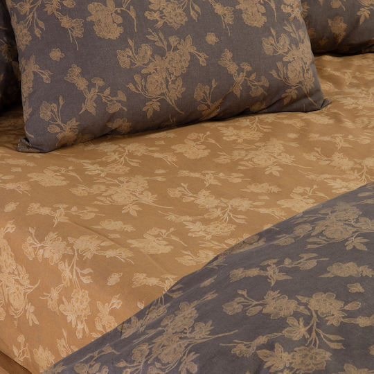 Nef-Nef Homeware Dream Комплект чаршафи двойни 200x270см Екрю 4 бр