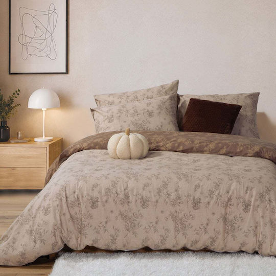 Nef-Nef Homeware Dream Комплект Кралица 4 Бройки 240x270см Кафяв