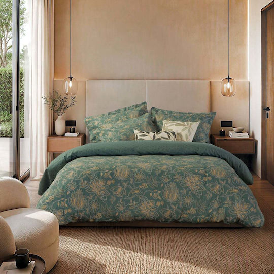 Nef-Nef Homeware Elinda Подредба Кралица 4 Бройки 240x270+35см Екрю