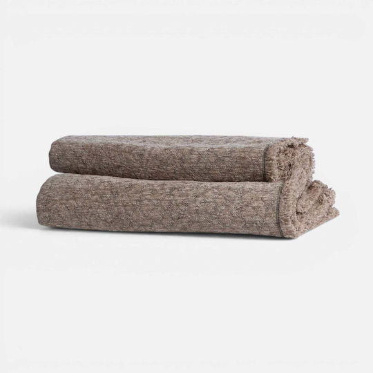 Nef-Nef Homeware Acr-bamb-pol Decore Armchair Throw P170xL180cm Beige Nef-Nef Homeware Acr-bamb-pol Decore Armchair Throw P170xL180cm Beige
