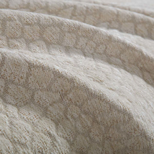 Nef-Nef Homeware Nef-Nef Homeware Dekor Sesselüberwurf Chenille 170x180cm Beiges