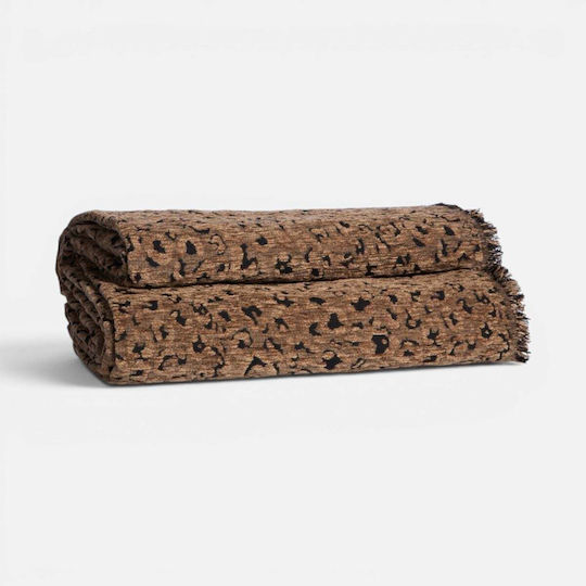 Nef-Nef Homeware Leopard Zweisitzer-Sofa Überwurf P170xM250cm Grau Nef-Nef Homeware Leopard Zweisitzer-Sofa Überwurf P170xM250cm Grau