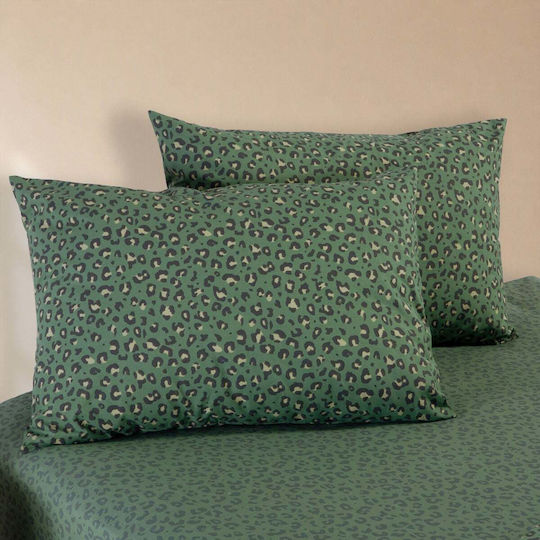 Nef-Nef Homeware Подредба Плик за завивка 100% памук 170x240cm Единичен с Калъфка за възглавница Бежов