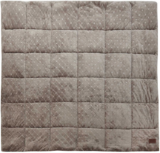 Madi Single Sherpa Comforter 160x220cm Beige