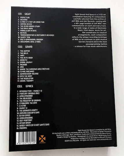 Jeff Mills Sight Sound Space Cd