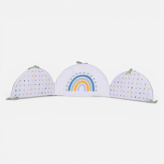 Nef-Nef Homeware Baby Dots Gitterbettumrandung Standard Innen Ecru/Rosa