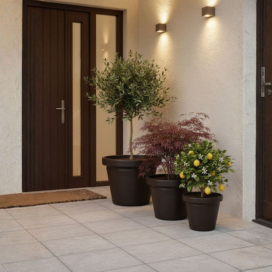 Srtia Riflo Mokka Planter H33.9x39 Cm