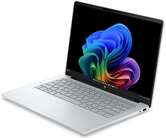 HP Omnibook 5 14-hm0002nvx 14" OLED FHD+ (Ryzen AI 400 Series-445/16GB/256GB SSD/W11 Home) Glacier silver (International English Keyboard)