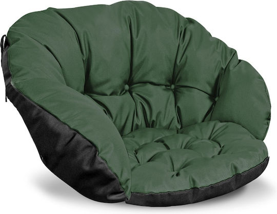 AIO Factory Waterproof Garden Sofa Cushion with Backrest Green 40x190cm