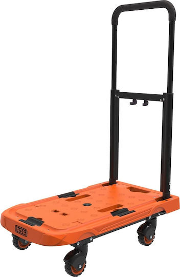 Black & Decker Πλατφόρμα Μεταφοράς Πτυσσόμενη για Φορτίο Βάρους έως 90kg σε Μαύρο Χρώμα