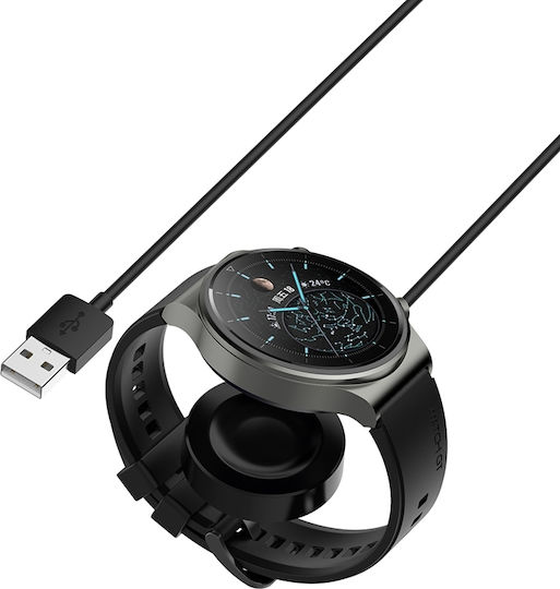 Huawei Watch Gt5 Pro 46mm Usb Interface Ενσωματωμένο Καλώδιο Φόρτισης Έξυπνου Ρολογιού Μήκος 1m Μαύρο