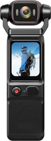 Andowl GC3 128GB Action Camera 4K Ultra HD με Οθόνη Αφής Μαύρη