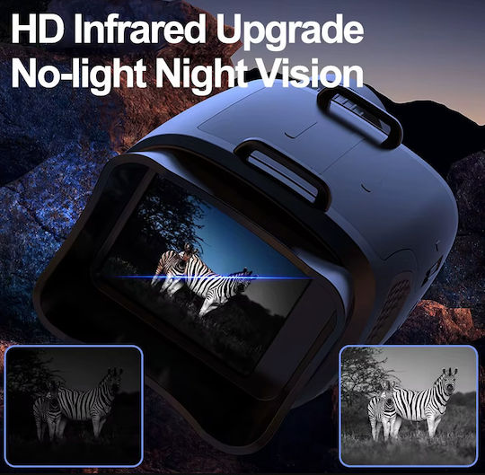 V22 128GB Action Camera 4K Ultra HD Underwater (with Case) with Screen 2" and Wi-Fi Black