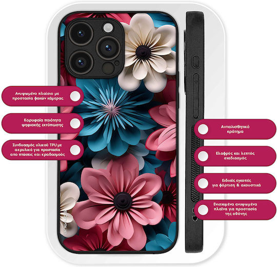 Θήκη Sonique 3d Flower Series Nothing Phone 4a Ροζ 01
